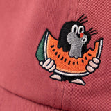 L&L – Mole Melon – Casquette Polo '09 rouge Taille : TAILLE UNIQUE