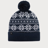 L&L – Mouse Ski – Bonnet '14 bleu marine/blanc Taille : TAILLE UNIQUE