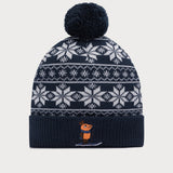 L&L – Mouse Ski – Bonnet '14 bleu marine/blanc Taille : TAILLE UNIQUE