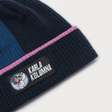 L&L – Karla Kolumna Lens – '04 Fisherman Beanie bleu/bleu marine Taille : TAILLE UNIQUE