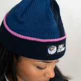 L&L – Karla Kolumna Lens – '04 Fisherman Beanie bleu/bleu marine Taille : TAILLE UNIQUE