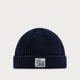 L&L – Astérix Flâner – Bonnet Docker '30 bleu marine Taille : TAILLE UNIQUE