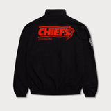 L&L – NFL 23 Series Chiefs Logo – Veste de sport noire '94
