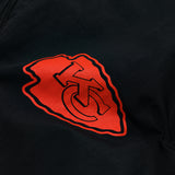 L&L – NFL 23 Series Chiefs Logo – Veste de sport noire '94