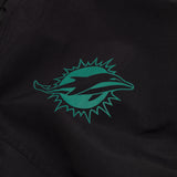 L&L – NFL 23 Series Dolphins Logo – Veste de sport noire '94