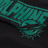L&L – NFL 23 Series Dolphins Logo – Veste de sport noire '94