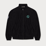 L&L – NFL 23 Series Dolphins Logo – Veste de sport noire '94