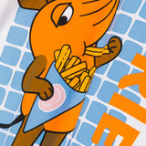 L&L – Mouse Pool & Fries – T-shirt blanc Campus '94