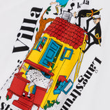 L&L – Långstrump Villa Villekulla – T-shirt groupe '89 blanc