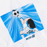 L&L – Tsubasa Ozora Bicycle Kick – T-shirt Campus '94 blanc