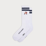L&L – Obélix Profile – Chaussettes de sport '90 blanches