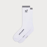 L&L – Idéfix Profile – Chaussettes de sport '90 blanches