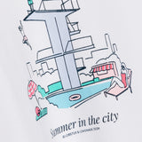 L&L – Urban Culture Summer In The City – T-shirt blanc du groupe '89