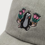 L&L – Mole Flowers – Casquette Dad '16 grise Taille : TAILLE UNIQUE