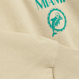 L&L – NFL Classics Dolphins – Sweat à capuche boxeur beige '76