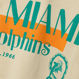 L&L – NFL Classics Dolphins – Sweat à capuche boxeur beige '76