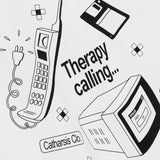 TPG – Catharsis THERAPY CALLING... – T-Shirt crème