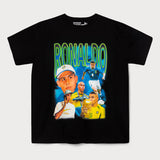 TPG – Retro Football Gang Ronaldo Fenomeno – T-shirt noir