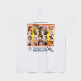 TPG – Guide des coiffures de footballeurs Retro Football Gang – T-shirt blanc
