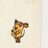 L&L – Mouse Pizza – Pantalon de survêtement pour enfants '06 crème