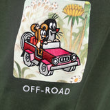 L&L – Mole Off-Road – Pull ras du cou '86 vert