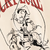 L&L – Lucky Luke Lonesome – Sweat à capuche Boxer '76 crème