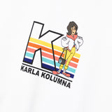 L&L – Film couleur Karla Kolumna – '96 Box Sweater blanc