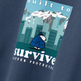L&L – Snoopy Survive – Pull Box '96 bleu marine