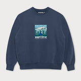 L&L – Snoopy Survive – Pull Box '96 bleu marine