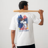 L&L – Série Snoopy Backyard – T-shirt Campus '94 blanc