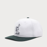 L&L – Snoopy Backyard Series – Casquette Snapback Team '98 blanche/verte