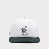 L&L – Snoopy Backyard Series – Casquette Snapback Team '98 blanche/verte