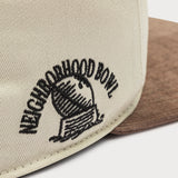 L&L – Snoopy Backyard Bowl – Casquette Snapback Team '98 crème/marron