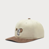 L&L – Snoopy Backyard Bowl – Casquette Snapback Team '98 crème/marron