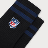 L&L – NFL Shield – Chaussettes de sport '90 noires