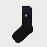L&L – NFL Shield – Chaussettes de sport '90 noires