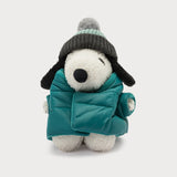TPG – BON TON TOYS x Snoopy avec doudoune – Peluche blanche/turquoise