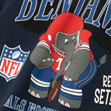 L&L – NFL Benjamin en tant que footballeur – T-shirt '16 Park ENFANT bleu marine