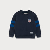 L&L – NFL Benjamin en tant que footballeur – Pull Box '96 ENFANT bleu marine