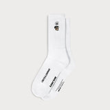 L&L – Lucky Luke Love Hate – Lot de 2 paires de chaussettes blanches