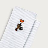 L&L – Lucky Luke Love Hate – Lot de 2 paires de chaussettes blanches
