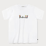 L&L – Långstrump Crew – T-shirt Park '16 blanc