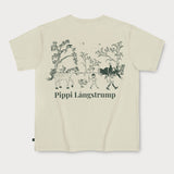 L&L – Långstrump On Tour – T-shirt '89 Band crème