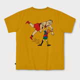 L&L – Långstrump Strongest Girl – T-shirt jaune du groupe '89