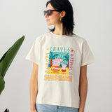 L&L – Crème solaire Mummy Pig – T-shirt du groupe '89 crème