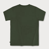 L&L – Fleurs taupes – T-shirt Campus 94 – vert