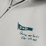 L&L – Datterich Gewinne – Sweat à capuche zippé '90 Athletic gris
