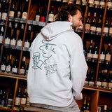 L&L – Datterich Gewinne – Sweat à capuche zippé '90 Athletic gris