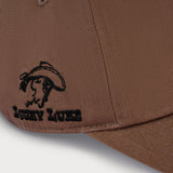 L&L – Lucky Luke Monogram – Casquette Polo '09 marron