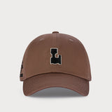 L&L – Lucky Luke Monogram – Casquette Polo '09 marron